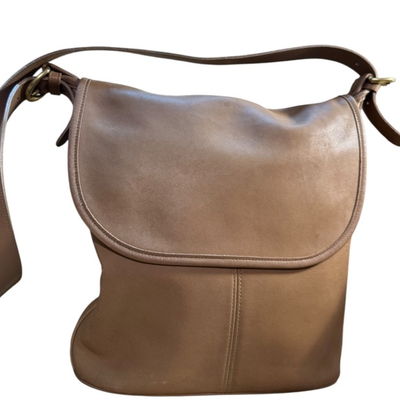 VINTAGE COACH 225 CROSSBODY SADDLE BAG - Picture 5 of 14